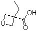 structure of CAS# 28562-61-0, 3-Ethyl-3-oxetanecarboxylic acid