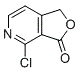 4-氯呋喃并[3,4-c]吡啶-3(1H)-酮分子结构 (CAS 285991-64-2)