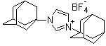 structure of CAS# 286014-42-4, 1,3-双(1-金刚烷基)咪唑四氟硼酸盐