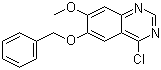 structure of CAS# 286371-65-1, 4-Chloro-7-methoxy-6-benzyloxyquinazoline