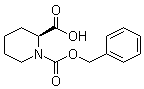 structure of CAS# 28697-11-2, (S)-(-)-1-Cbz-piperidine-2-carboxylic acid