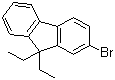 structure of CAS# 287493-15-6, 2-溴-9,9-二乙基芴