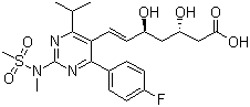 structure of CAS# 287714-41-4, Rosuvastatin