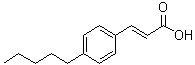 CAS 登录号：28784-91-0, 3-(4-戊基苯基)-2-丙烯酸