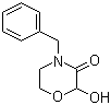structure of CAS# 287930-73-8, 4-苄基-2-羟基吗啉-3-酮