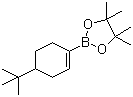 CAS # 287944-06-3, 4-tert-Butyl-1-cyclohexen-1-ylboronic acid pinacol ester, 2-(4-tert-Butylcyclohex-1-enyl)-4,4,5,5-tetramethyl-1,3,2-dioxaborolane