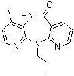 structure of CAS# 287980-85-2, 5,11-Dihydro-4-methyl-11-propyl-6H-dipyrido[3,2-b:2',3'-e][1,4]diazepin-6-one