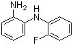 structure of CAS# 28898-03-5, N-(2-氟苯基)-1,2-二氨基苯
