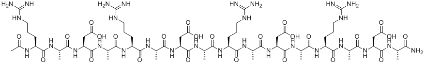 structure of CAS# 289042-25-7, RADA 16
