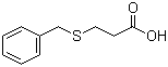 structure of CAS# 2899-66-3, 3-(苄硫基)丙酸