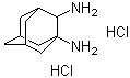 1,2-Adamantanediamine dihydrochloride molecular structure (CAS 28996-07-8)