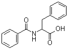 structure of CAS# 2901-76-0, N-Benzoyl-DL-phenylalanine