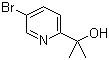 structure of CAS# 290307-40-3, 2-(5-溴吡啶-2-基)-2-丙醇