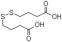 structure of CAS# 2906-60-7, 4,4'-Dithiodibutyric acid