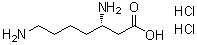 structure of CAS# 290835-83-5, (3S)-3,7-二氨基庚酸二盐酸盐