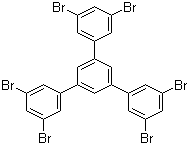 structure of CAS# 29102-67-8, 1,3,5-Tris(3,5-dibromophenyl)benzene