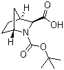structure of CAS# 291775-59-2, (1R,3S,4S)-N-叔丁氧羰基-2-氮杂双环[2.2.1]庚烷-3-羧酸