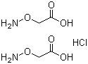 structure of CAS# 2921-14-4, Carboxymethoxylamine hemihydrochloride