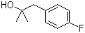 structure of CAS# 2928-17-8, 1-(4-氟苯基)-2-甲基-2-丙醇
