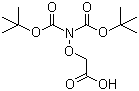 structure of CAS# 293302-31-5, 双叔丁氧羰基氨基氧乙酸