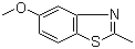 structure of CAS# 2941-69-7, 5-Methoxy-2-methylbenzothiazole
