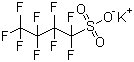 CAS # 29420-49-3, Potassium nonafluoro-1-butanesulfonate, Nonafluorobutane-1-sulfonic acid potassium salt, Perfluorobutanesulfonic acid potassium salt, Potassium perfluorobutanesulfonate, FC-98