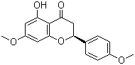 structure of CAS# 29424-96-2, (S)-5-羟基-7,4'-二甲氧基黄烷酮
