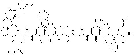 structure of CAS# 29451-71-6, 蛙紧张肽