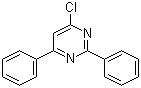 structure of CAS# 29509-91-9, 4-氯-2,6-二苯基嘧啶