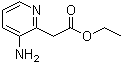 structure of CAS# 295327-27-4, 3-氨基-2-吡啶乙酸乙酯