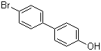 4-羟基-4'-溴联苯分子结构 (CAS 29558-77-8)
