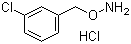 structure of CAS# 29605-78-5, O-[(3-Chlorophenyl)methyl]hydroxylamine hydrochloride