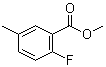 CAS # 2967-93-3, 2-Fluoro-5-methylbenzoic acid methyl ester, Methyl 2-fluoro-5-methylbenzoate