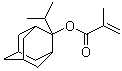 structure of CAS# 297156-50-4, 2-异丙基-2-金刚烷基甲基丙烯酸酯