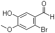 CAS # 2973-59-3, 2-Bromoisovanillin, 2-Bromo-5-hydroxy-4-methoxybenzaldehyde