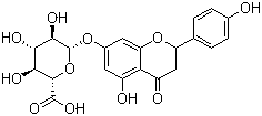structure of CAS# 29741-09-1, 芹菜素-7-葡萄糖醛酸