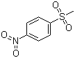 structure of CAS# 2976-30-9, 1-(甲砜基)-4-硝基苯