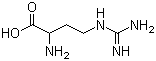 structure of CAS# 2978-24-7, L-2-氨基-4-胍基丁酸