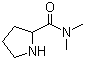 structure of CAS# 29802-22-0, N,N-Dimethylpyrrolidine-2-carboxamide