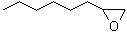 structure of CAS# 2984-50-1, 1,2-Epoxyoctane