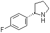 structure of CAS# 298690-90-1, (S)-2-(4-Fluorophenyl)pyrrolidine