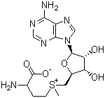 structure of CAS# 29908-03-0, S-腺苷-L-蛋氨酸