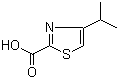 structure of CAS# 300831-06-5, 4-异丙基-2-噻唑甲酸