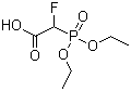 structure of CAS# 30094-32-7, 2-Diethylphosphono-2-fluoroacetic acid