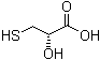 CAS # 30163-03-2, (2S)-2-Hydroxy-3-mercapto-propanoic acid
