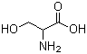 structure of CAS# 302-84-1, DL-Serine