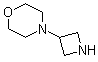 structure of CAS# 302355-79-9, 4-(Azetidin-3-yl)morpholine