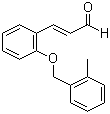 CAS 登录号：302356-18-9, (2E)-3-[2-[(2-甲基苯基)甲氧基]苯基]-2-丙烯醛