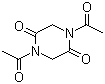 structure of CAS# 3027-05-2, N,N'-二乙酰基甘氨酸酐