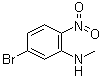 CAS # 302800-13-1, 5-Bromo-N-methyl-2-nitroaniline, 4-Bromo-2-methylamino-1-nitrobenzene